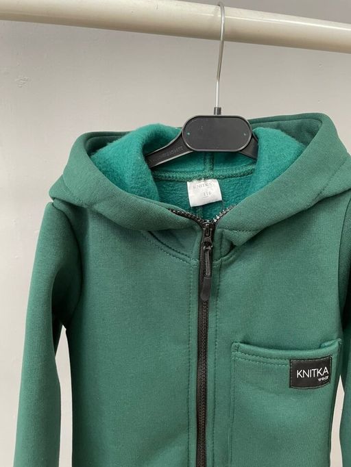 Футер 3х нитка С НАЧЕСОМ комбинезон с капюшоном - Knitka wear фото 3