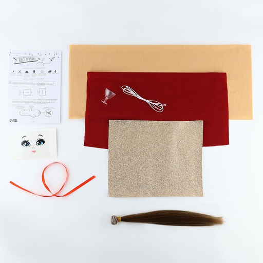 Набор для шитья. Интерьерная кукла своими руками Лорен, 30 см