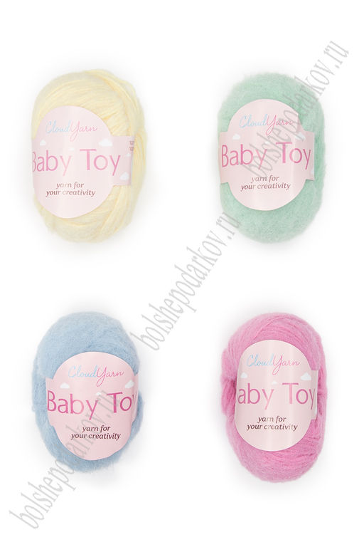 Пряжа Baby Toy 40 гр (4 шт) SF-7842, микс №2 - Больше подарков фото 3