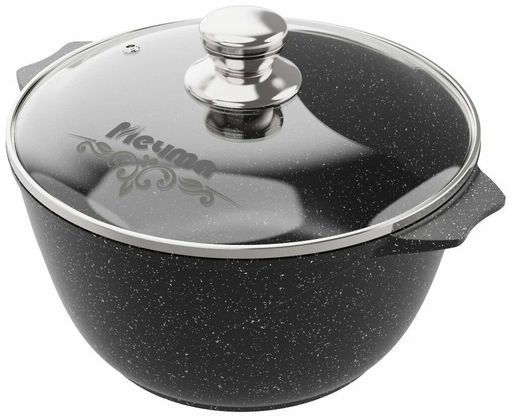 Кастрюля 2л АП Гранит black арт.42802 /Мечта/  фото 3