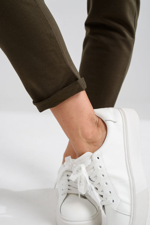 Брюки женские Натали 67168/1 из хлопка с эластаном  фото 9