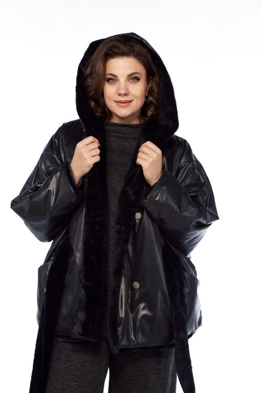 Куртка Diamant 1914-Р беж-какао фото 374