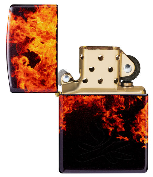 Зажигалка ZIPPO Пламя из ада | Fusion Inferno 46389  фото 4