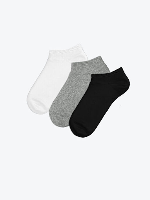 Kad?n D?z Patik ?orap 3l? Paket