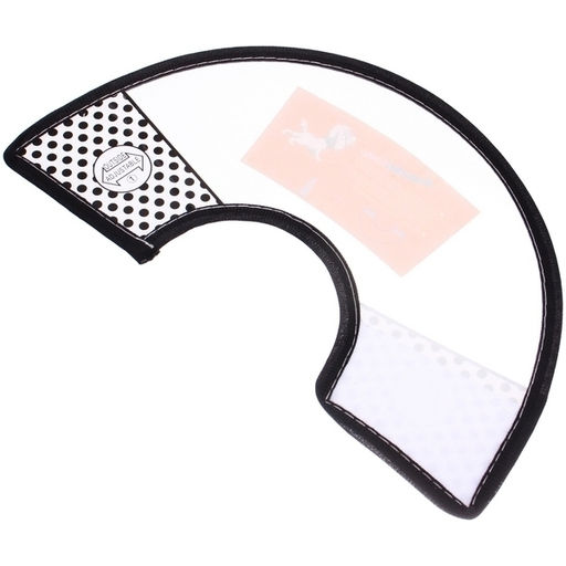 Цена за 4 шт. Воротник ветеринарный на липучках "ЛЮБИМЫЙ БРО", окружность шеи 14-17см, диаметр 30,4см (пакет)