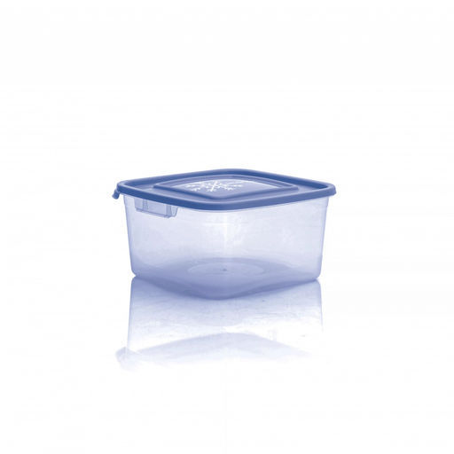 Контейнер 1л д/замораживания продуктов квадратный Морозко (синий)