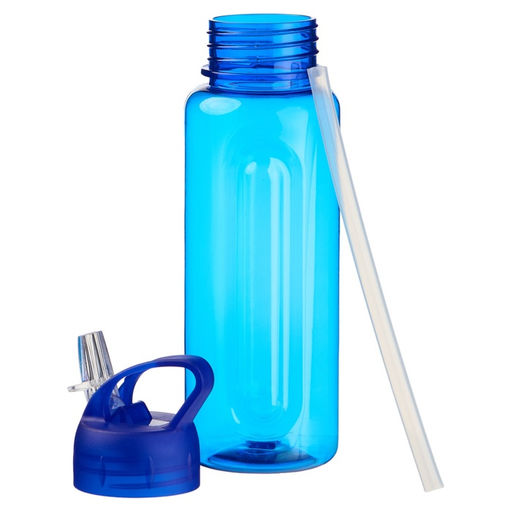 Бутылка для воды спортивная «Бараолт», 650 мл, с поильником, 24×7 см, синяя