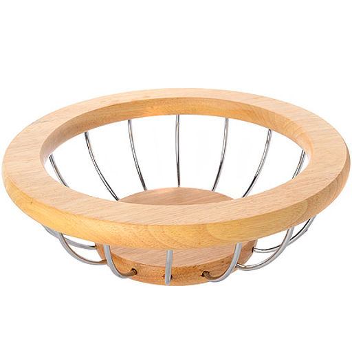 MGL04 Фруктовница бамбук/металл (х12)