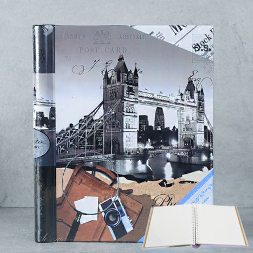 Фотоальбом магнитный 20 листов Города / 8001 /уп 40/микс 4 вида - Галеонтрейд фото 7