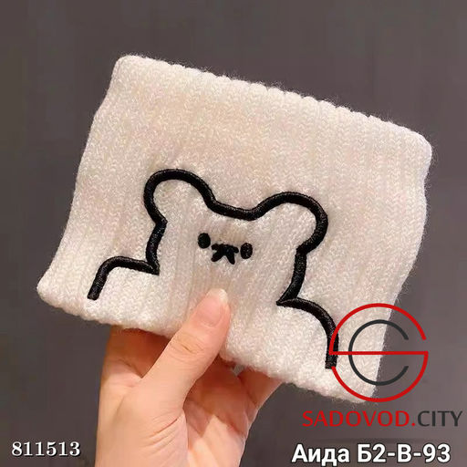 Повязка с нашивкой-медведь