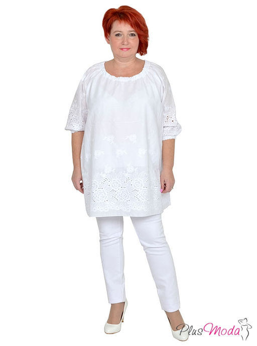 Туника Модель №1251 размеры 44-84 - Plusmoda фото 4