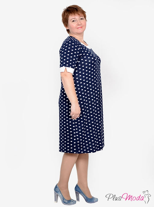 Платье Модель №32 размеры 54-70 - Plusmoda фото 3