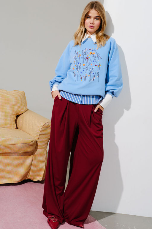 Брюки Lokka 1616 бордо