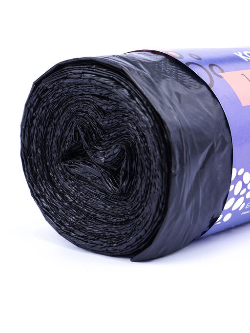 Цена за 2 шт. Мешки для мусора 180 л, ПВД, 20 мкм, 10 шт в рул, цвет черный