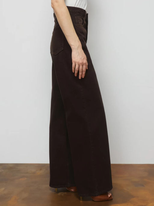 Джинсы wide leg с высокой посадкой / Zarina  фото 4