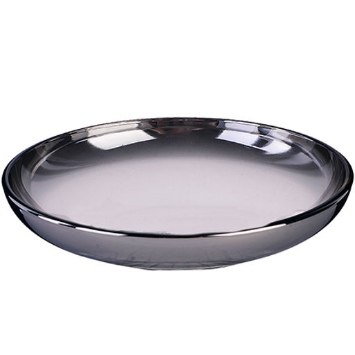 GR42021+54201-06 Набор 6 стакан/блюдца 120 мл Сияющий графит стекло (х5) - Mayer&boch фото 4