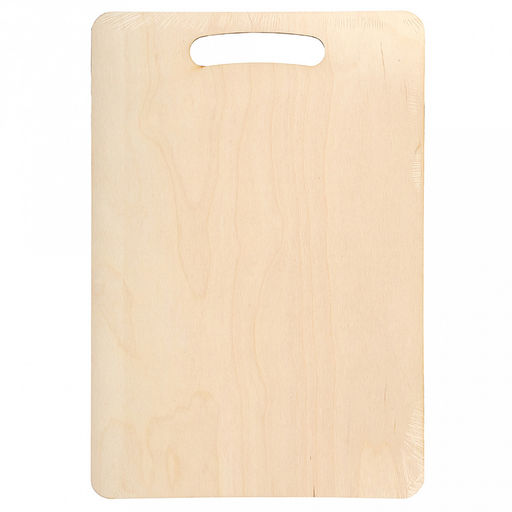 Доска разделочная деревянная 42х29,5х0,6см (Россия)