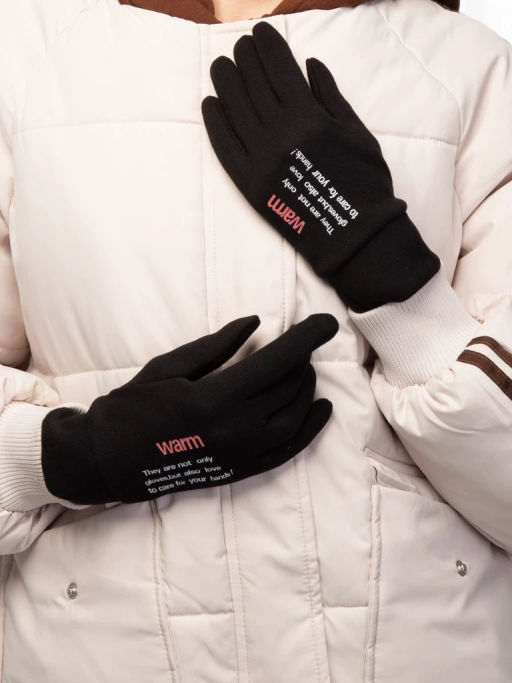 Перчатки жен Labbra LB-PH-80 black  фото 4