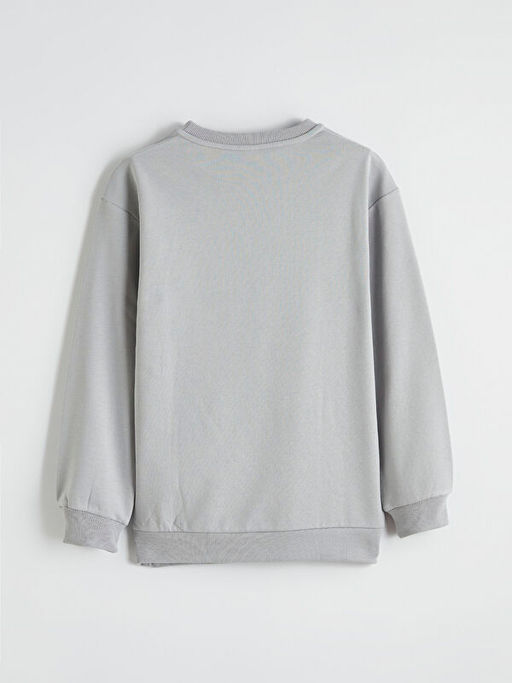 Bisiklet Yaka Brawl Stars Bask?l? Erkek ?ocuk Sweatshirt