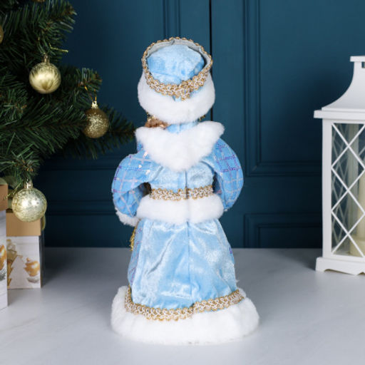 Фигурка Снегурочка 30 см +подарок / 23B12-12 /уп 36/ музыкальная - Галеонтрейд фото 2