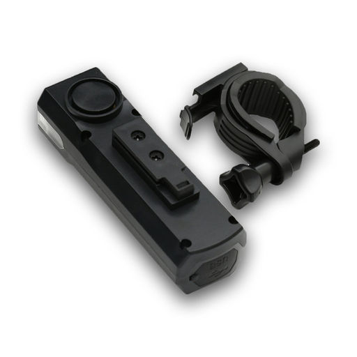 Фонарь велосипедный аккумуляторный, 300 лм,2000 мАч, 5 Вт,LED,3 режима,с сигналом, черный - Simaland фото 4