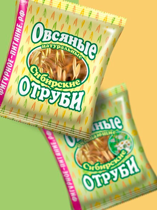 Отруби Сибирские ОВСЯНЫЕ натуральные, 200 г