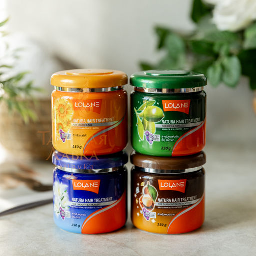 Маска для Волос для Гладкости Белая Лилия, Соевые Бобы и Биотин LOLANE, 250 гр  фото 4