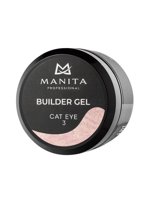 Manita Professional Гель моделирующий для ногтей / Builder Gel Cat Eye №03, 15 мл