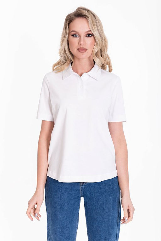 Футболка-поло М324273а Белый