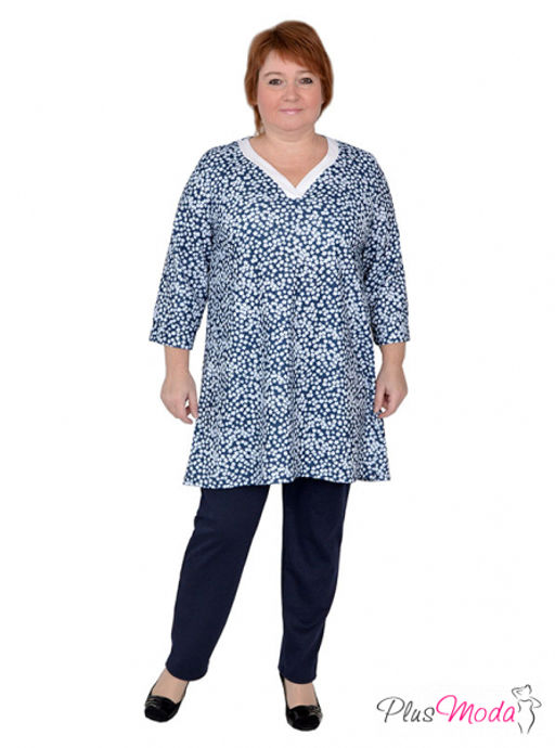 Туника Модель №392 размеры 50-80 - Plusmoda фото 7