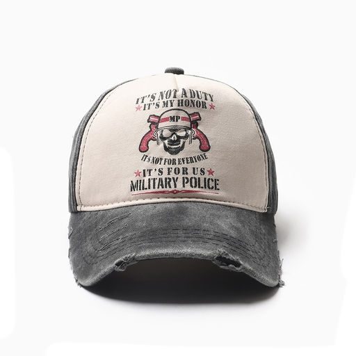 Кепка мужская MINAKU It&apos;s not a duty, размер 56-58, чёрная