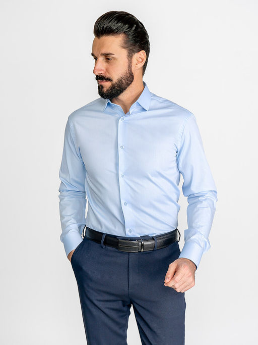 Сорочка мужская длинный рукав GREG 223/191/6076/Z  фото 8