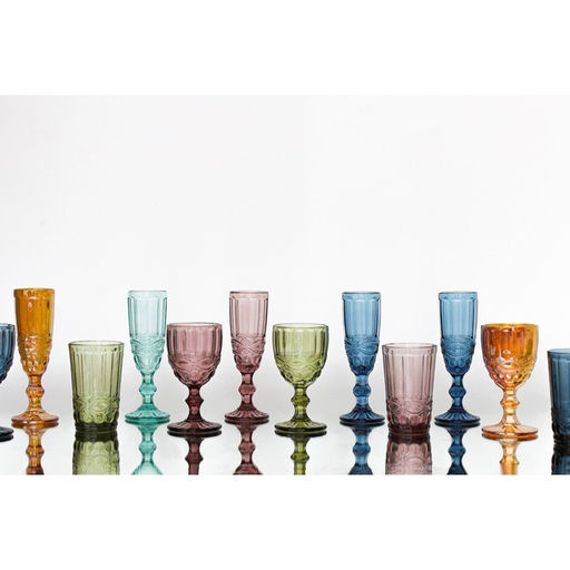 Бокал для шампанского Magistro «Ла-Манш», 160 мл, стекло, синий