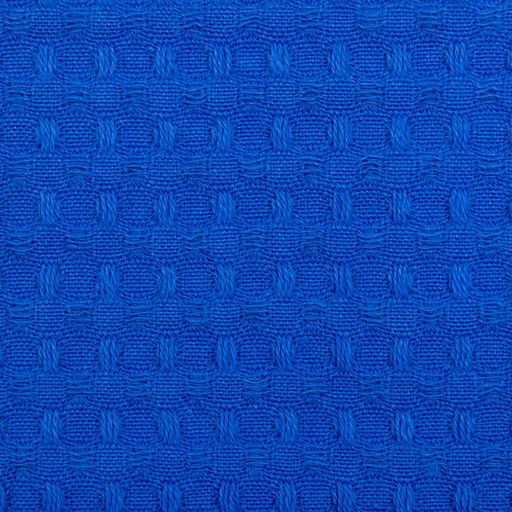 Набор кухонных полотенец Доляна, цвет электрик, 35х60см-2шт, 100% хл, вафля, 220 гр/м2  фото 3