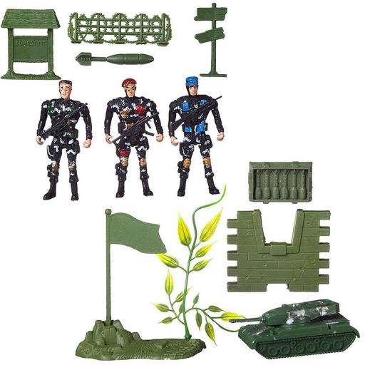 Набор игровой военный в тубе - Junfa toys фото 3