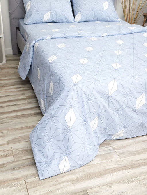 Простыня на резинке поплин Галактика-компаньон - Натали фото 4