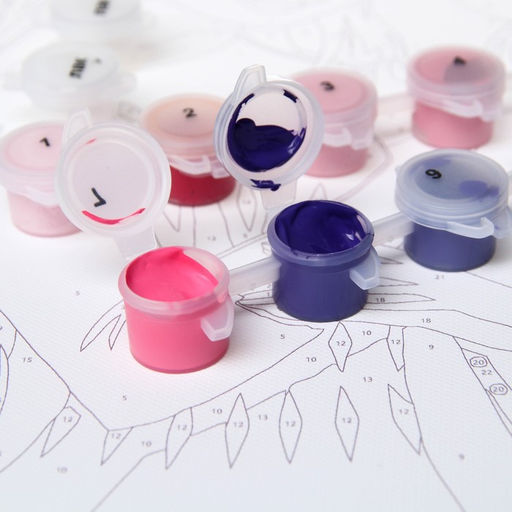 Картина по номерам с подрамником Анна и Эльза, 30?40 см, Холодное сердце