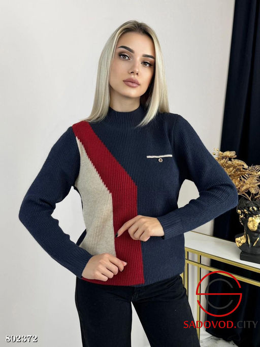 Свитер женский с принтом