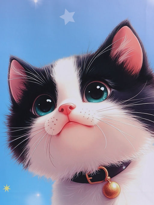 Пакет подарочный ламинированный «Мурлыка счастья», 33×42.5×10 см