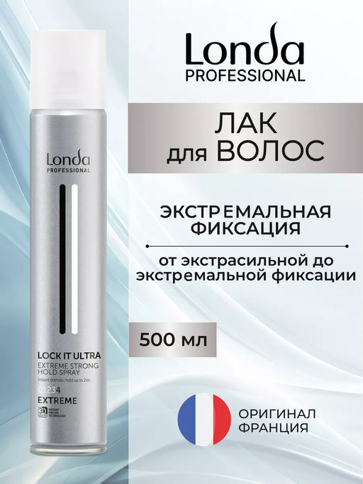Лак экстрасильной фиксации Finish LOCK IT, 500мл Londastyle