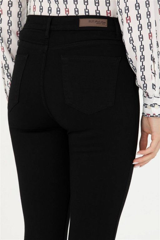 Женские черные джинсовые брюки - U.s. polo assn фото 7