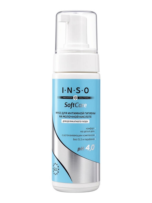 Мусс для интимной гигиены INSO Soft Care, 150 мл