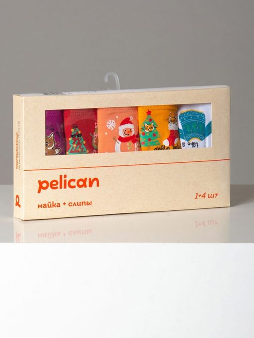 GUAVL3308(4+1) комплект для девочек - Pelican фото 7