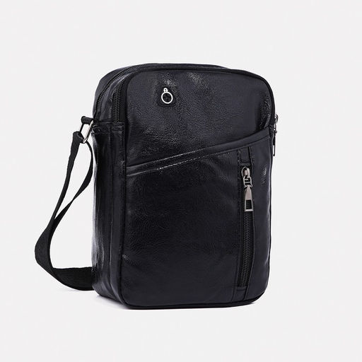 Сумка мужская, цвет черный - Simaland фото 2