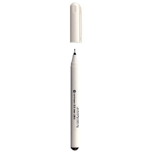 Цена за 2 шт. Линер CENTROPEN 0,3 мм черный