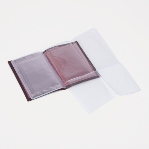 Обложка для автодокументов, цвет бордовый - Simaland фото 4