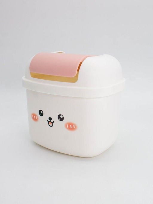 Мусорное ведро настольное "Bunny", white