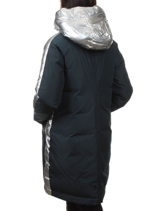 221С-050 BLUE GREEN Пальто зимнее женское (Био - Пух)