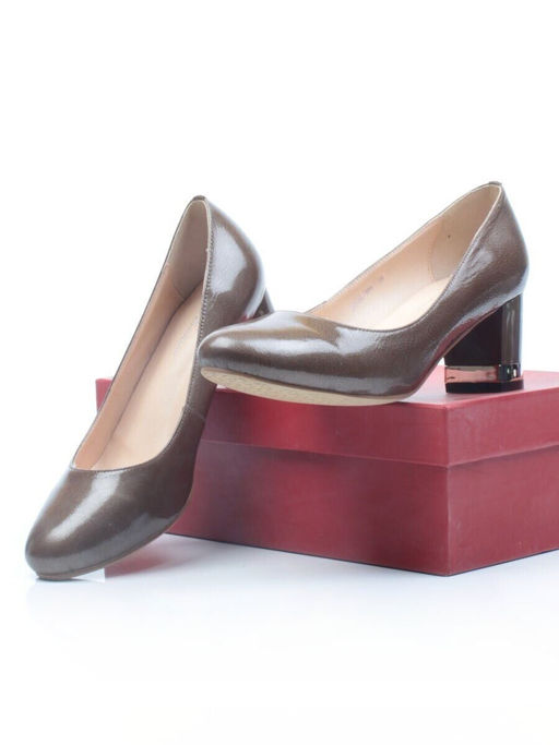 06-44-839 KHAKI Туфли женские (натуральная кожа)