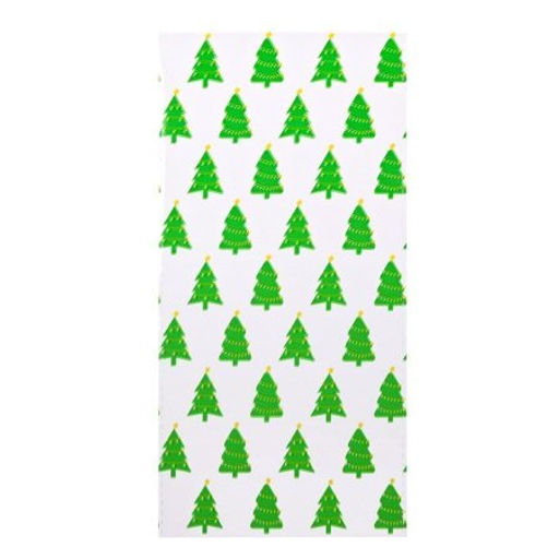 Пакет подарочный набор 50 штук 13х27 Новый год Елочка / NG1049 /уп 100/ - Галеонтрейд фото 2